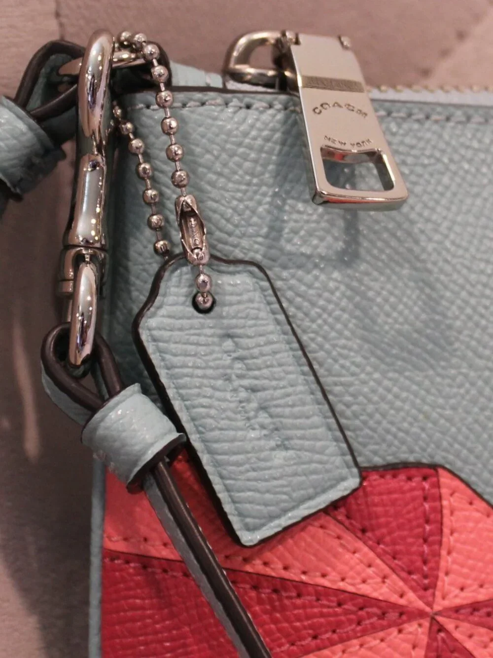 Coach Umbrella Motif Gallery Pouch Wristlet New with tags